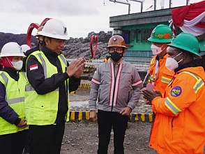 Presiden Jokowi Luncurkan 5G Mining di PT Freeport Indonesia, Pertama di Asia Tenggara