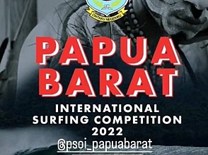 Hari Ini, 11 Negara Ikuti Papua Barat Surfing International Competation