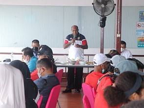 Kapolda Bertemu Pelatih, Atlet, Official Voli Indor dan Pasir Kontingen Papua