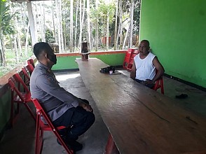 Program Koteka, Binmas Noken Sambangi Kepala suku Manuri