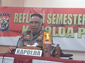  Semester I Tahun 2020, Kasus yang Ditangani Polda Papua Meningkat