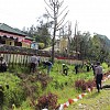 Polres Lanny Jaya Tanam 500 Bibit Pohon Berbagai Jenis