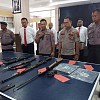 Polda Papua Barat Ungkap Kasus Empat Pucuk Senjata Api Ilegal