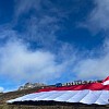 HUT RI ke 78 Freeport Indonesia Pecahkan Rekor Dunia Bentangkan Bendera Terbesar di Puncak  Grasberg 