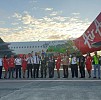 Air Asia Mendarat Perdana di Sorong
