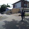Antisipasi Keributan, Polisi Perketat dan Blokade Halaman Kantor KPU Manokwari