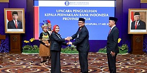 Faturachman Resmi Dikukuhkan sebagai Kepala Perwakilan Bank Indonesia Provinsi Papua