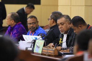 Perolehan Suara Melebihi Ambang Batas, KPU Papua Minta Hakim Menolak Gugatan Pemohon