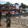 Personel Satgas TMMD Kembali Diberangkatkan dari Senggo Menuju Kampung Epem 
