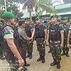 Staf Ahli Panglima TNI Kunjungi Satgas Pamtas Yonif 713/ST 