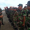 170 Satgas TNI Diberangkatkan Menuju Kokoda