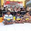 Tiga Pelaku Bom Ikan Asal Almahera Ditangkap Polisi Raja Ampat