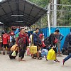 Tiga Ribuan Pengungsi Wamena Tinggalkan Jayapura Gunakan Kapal Laut
