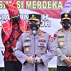 Tinjau Vaksinasi Serentak 31 Titik di Sumut, Kapolri Pastikan Target Presiden Jokowi Tercapai