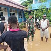 Kodim Jayapura Gerak Cepat Bantu Warga Terdampak Banjir dan Tanah Longsor