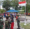 Anggotanya Gugur, Dandim Jayawijaya Instruksikan Pengibaran Bendera Setengah Tiang