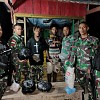 Satgas TNI 756/WMS Ciduk Dua Pemuda Membawa 5 Kg Ganja di Perbatasan RI - PNG
