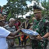 Danrem JO Diangkat Sebagai Anak Adat Papua oleh Masyarakat Kampung Workwana Keerom