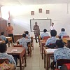 Dandim Jayawijaya Berikan Materi Wasbang dan Motivasi Kepada Pelajar SMP