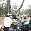Dandim Jayawijaya Tinjau Langsung Perbaikan Lapangan Sepakbola di Distrik Wouma