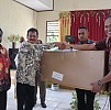 Ibadah Bersama Jemaat GPDP Maranata Arso, Danrem JO Serahkan Tali Asih dari Pangdam Cenderawasih