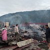 Kebakaran Kantor Inspektorat Puncak Jaya, Sejumlah Dokumen Penting Pemda Hangus Terbakar