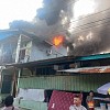 Anak Kecil Bermain Korek Api, Sebuah Rumah di Kompleks SMU 4 Entrop Terbakar