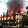 Sebanyak 6 Dinas di Gedung D Kantor Bupati Jayapura Ludes Terbakar