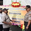 Apresiasi Penegakan Hukum di Kabupaten Waropen, Masyarakat Adat Kirim Karangan Bunga ke Polda