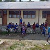 Bhabinkamtibmas Kampung Kali Mo, Pi Ajar di Sekolah