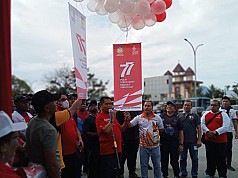 Pemprov Papua Melaunching Kegiatan Hut ke-77 RI Dipusatkan di Stadion LE