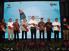 Menkomarives RI Launching Sail Teluk Cenderawasih 2023