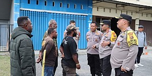 Wakapolda Papua Tinjau Persiapan PSU di 94 TPS Jayawijaya