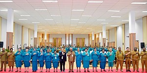 Dorong Keluarga Berdaya, TP PKK Puncak Jaya Hadiri Rakerda I di Nabire Dorong Keluarga Berdaya, TP PKK Puncak Jaya Hadiri Rakerda I di Nabire