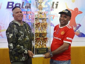 Kejuaraan Bola Voli Piala Gubernur Papua Barat Ramai Peserta