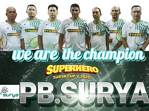 “Super Hero Surya Cup V 2025: Drama, Keringat, dan Trofi Akhirnya Milik PB Surya! “Super Hero Surya Cup V 2025: Drama, Keringat, dan Trofi Akhirnya Milik PB Surya!