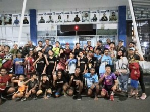 Ketua Porserosi Papua Mika Sapan Semangati Atlet Sepatu Roda: Latihan di Terminal Entrop Jadi Bukti Semangat Berprestasi! Ketua Porserosi Papua Mika Sapan Semangati Atlet Sepatu Roda: Latihan di Terminal Entrop Jadi Bukti Semangat Berprestasi!