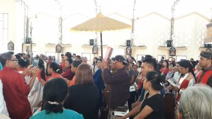 Perayaan Pentakosta Enis Jawa Berlangsung Meriah di Jayapura