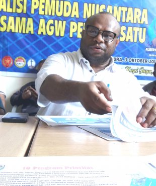 Alberto G Wanimbo Maju Calon Ketua DPD KNPI Papua Yang Punya Visi Misi Jelas dan  Pemimpin  Pluralisme