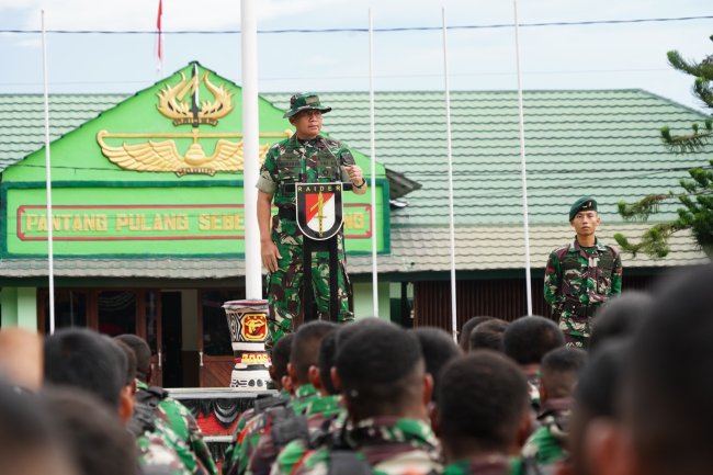 Prajurit Yonif RK 751/VJS  Ikuti Latihan Pratugas, Sebelum Diterjunkan ke Wilayah Perbatasan RI-PNG